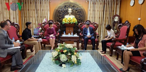VOV Vice President receives Argentinean, Cuban diplomats - ảnh 1